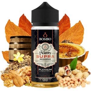 Bombo Platinum Tobacco - Supra Nutty 120ml